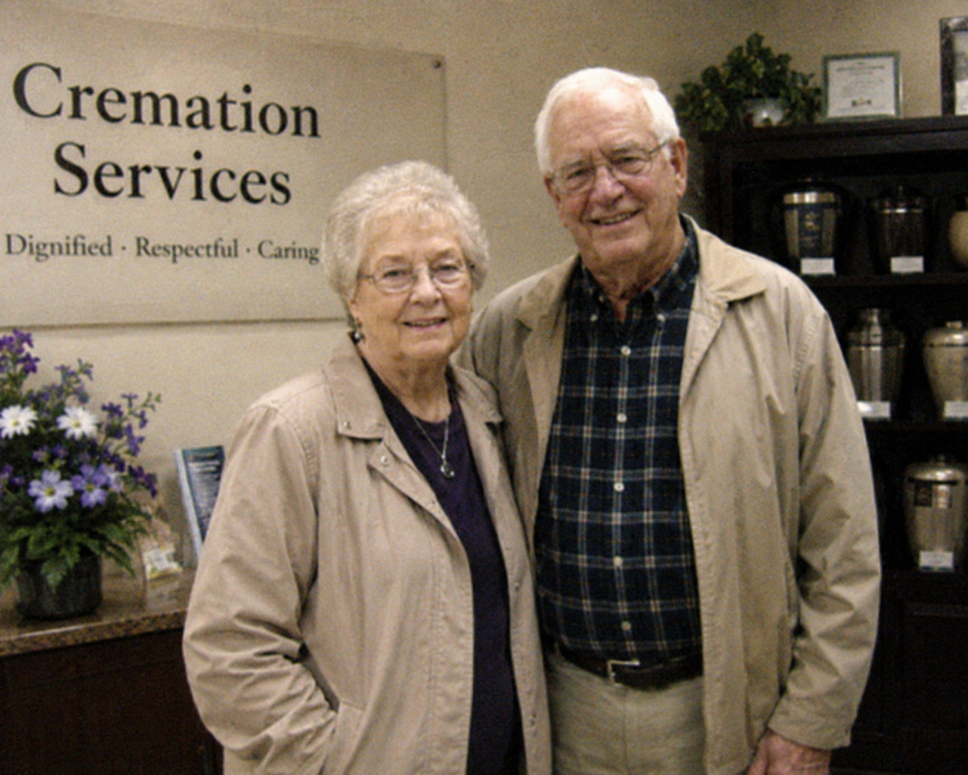 Rachel and Dan, founders of Luminous Path Pet Cremation